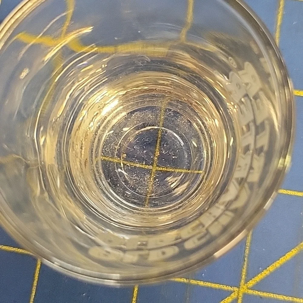 Old Charter Etched Shot 2.5 Glass